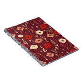 Carnet Motif floral du pavot (Côté Droit)