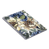 Carnet Motif floral incomparable. Hydrangea, Peony, wildf (Côté Droit)