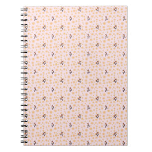Carnet Motif floral oiseaux