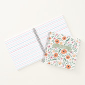 Carnet Motif floral Pastel Spring (Intérieur)