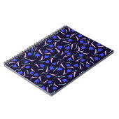 Carnet Motif floral printanier (Côté gauche)