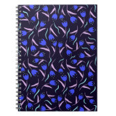 Carnet Motif floral printanier (Devant)