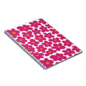 Carnet Motif floral rose (Côté Droit)