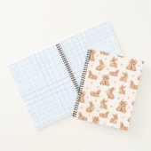 Carnet Motif floral rose Lapin Douce (Intérieur)