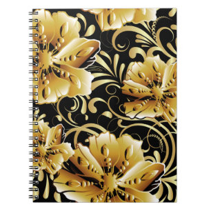 Carnet Motif floral sans soudure. Papier peint 3d fleuris