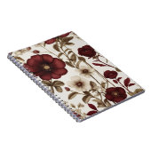 Carnet Motif floral vintage (Côté Droit)