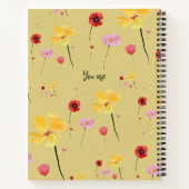 Carnet Motif florissant (Dos)