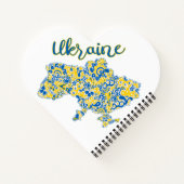 Carnet Motif folklorique et typographie ukrainienne (Dos)