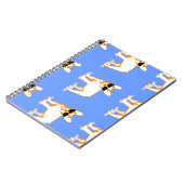 Carnet Motif français de Bulldog (Côté gauche)