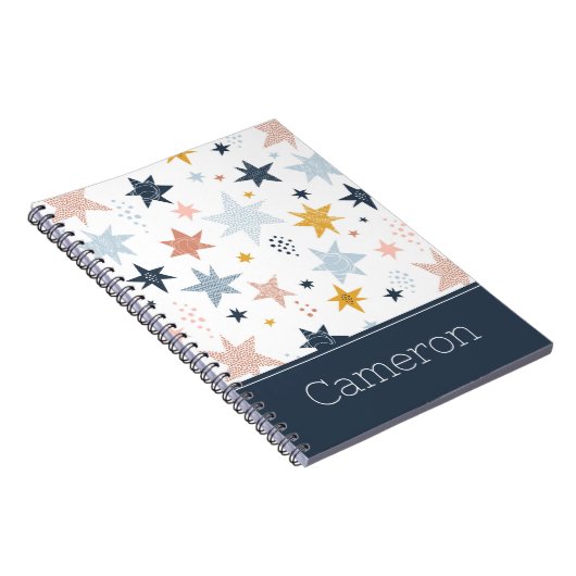 Carnet Motif Fun Star (Côté Droit)