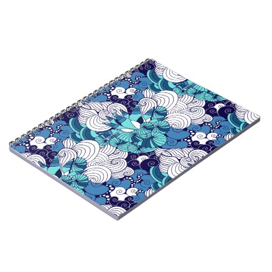 Carnet Motif funky Seashell (Côté gauche)