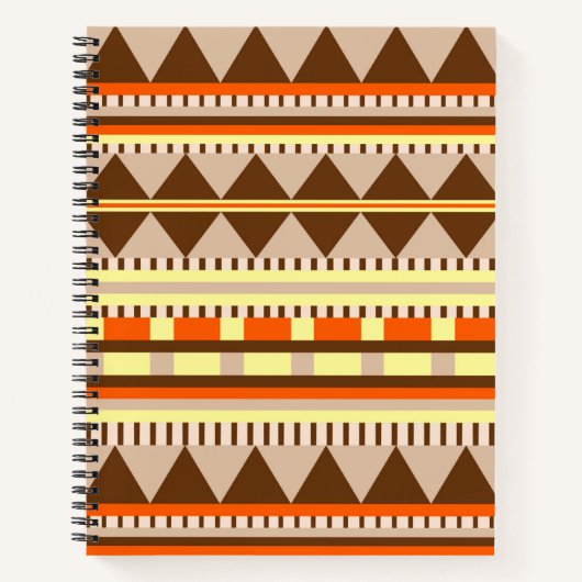 Carnet Motif géométrique (Devant)
