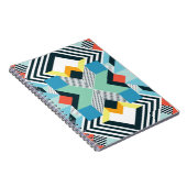 Carnet Motif géométrique Abstrait moderne. (Côté Droit)