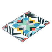 Carnet Motif géométrique Abstrait moderne. (Côté gauche)