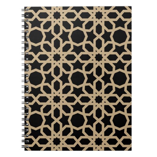 Carnet Motif géométrique arabe islamique Conception Abstr (Devant)