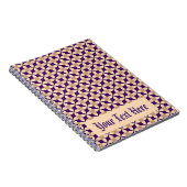 Carnet Motif géométrique classique (Côté Droit)
