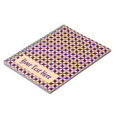 Carnet Motif géométrique classique (Côté gauche)