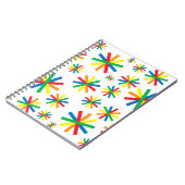 Carnet Motif géométrique coloré Art géométrique géométriq (Côté gauche)