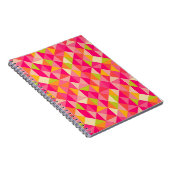 Carnet Motif géométrique de triangles (Côté Droit)