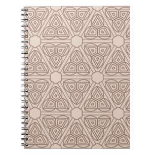Carnet motif géométrique décoratif sans couture. illustra