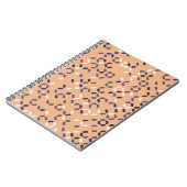 Carnet motif géométrique design abstrait, art, artwork, b (Côté gauche)