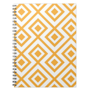 Carnet Motif géométrique formé par pastille
