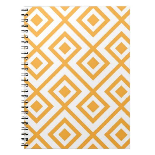 Carnet Motif géométrique formé par pastille (Devant)