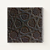 Carnet Motif géométrique islamique (Dos)