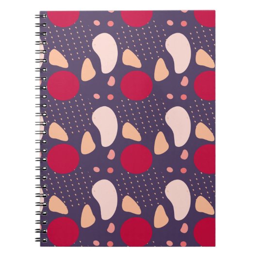 Carnet Motif géométrique moderne. (Devant)