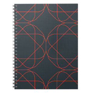 Carnet Motif géométrique moderne, simple, mignon, ludique