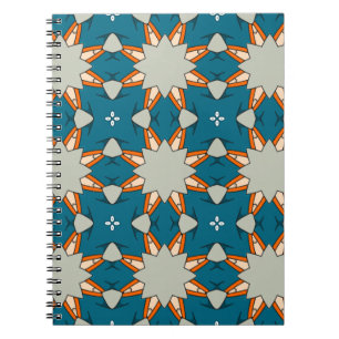 Carnet Motif Géométrique Pastel – Couleur Abstraite Douce