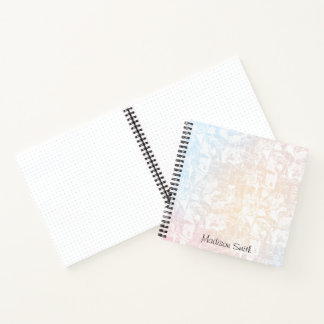 Carnet Motif géométrique personnalisé