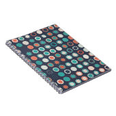 Carnet Motif géométrique sans couture avec éléments color (Côté Droit)