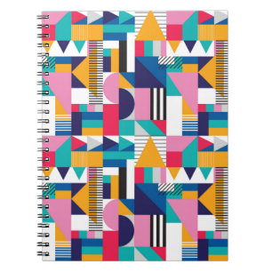 Carnet Motif géométrique sans couture dans un style abstr