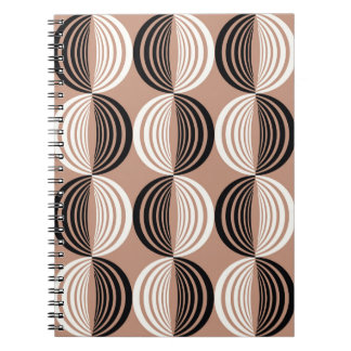Carnet Motif géométrique sans couture de lignes