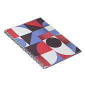 Carnet Motif géométrique simple Abstrait (Côté Droit)