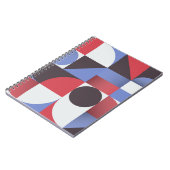 Carnet Motif géométrique simple Abstrait (Côté gauche)