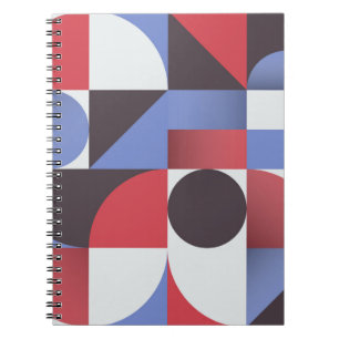 Carnet Motif géométrique simple Abstrait