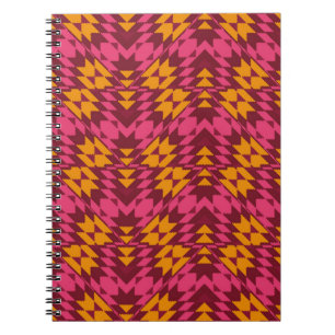 Carnet Motif géométrique transparent