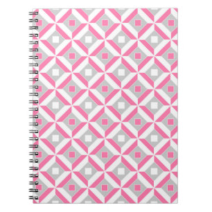 Carnet Motif géométrique transparent