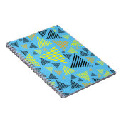 Carnet Motif géométrique Triangles Abstrait (Côté Droit)