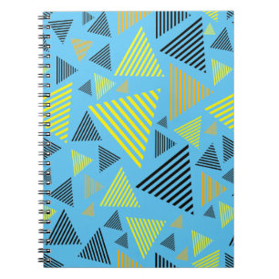 Carnet Motif géométrique Triangles Abstrait