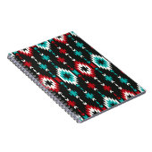 Carnet Motif géométrique tribal transparent coloré. ethni (Côté Droit)