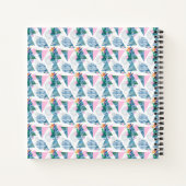 Carnet Motif géométrique tropical (Dos)