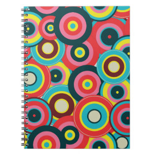 Carnet Motif géométrique vintage de mode - Moderne élégan