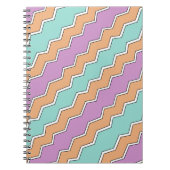 Carnet Motif géométrique ZigZag (Devant)