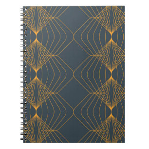 Carnet Motif graphique géométrique chic, élégant et simpl