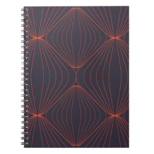Carnet Motif graphique simple et élégant inspiré de Noël