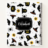 Carnet Motif Halloween (Dos)