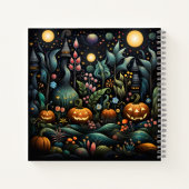 Carnet Motif Halloween génial avec Citrouille orange (Dos)